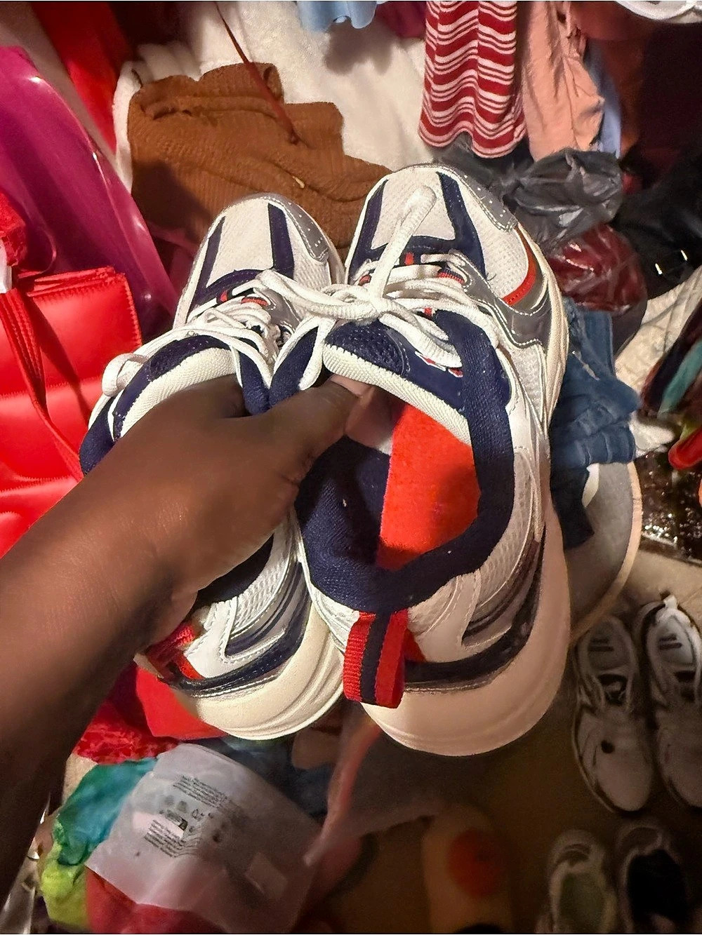 Wal mart Avia Women's Blue & White Sneakers